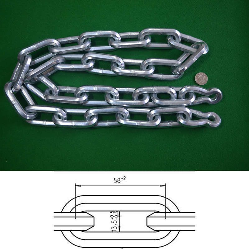 10mm 육각형 합금강 체인(친환경 아연도금)